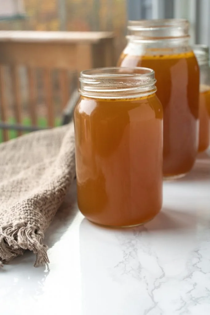 jar of bone broth