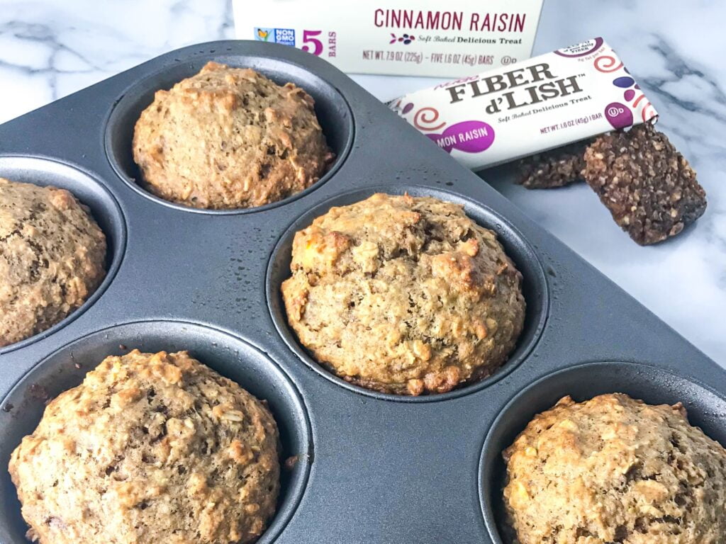 Oatmeal Raisin High Fiber Muffins Chelsea Dishes