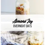 almond joy overnight oats