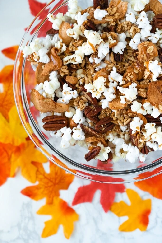 Caramel Apple Halloween Trail Mix