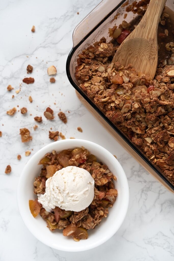Wholesome and Healthy Apple Crumble
