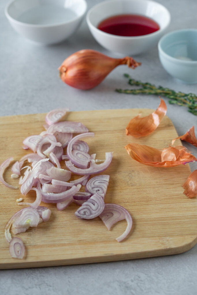 Quick Pickled Shallots in Red Wine Vinegar Chelsea Dishes