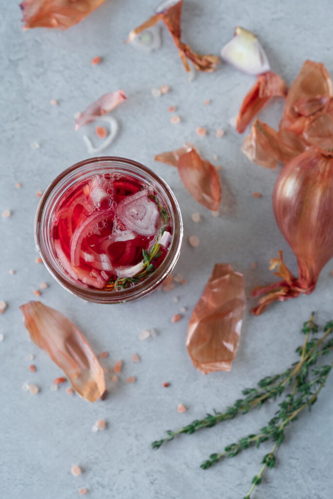 Quick Pickled Shallots in Red Wine Vinegar Chelsea Dishes