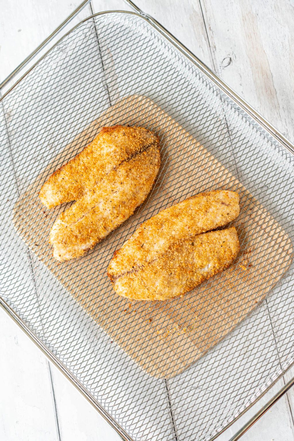 Lightly Breaded Air Fryer Tilapia Chelsea Dishes