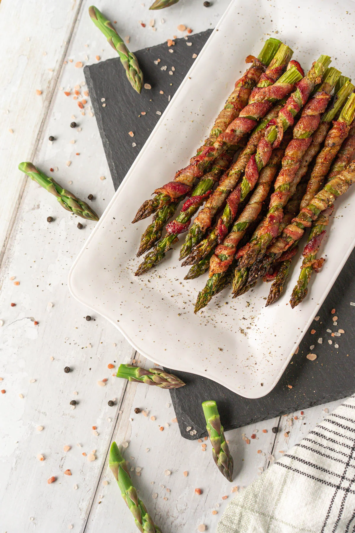 Bacon-Wrapped Asparagus (Air Fryer Recipe)