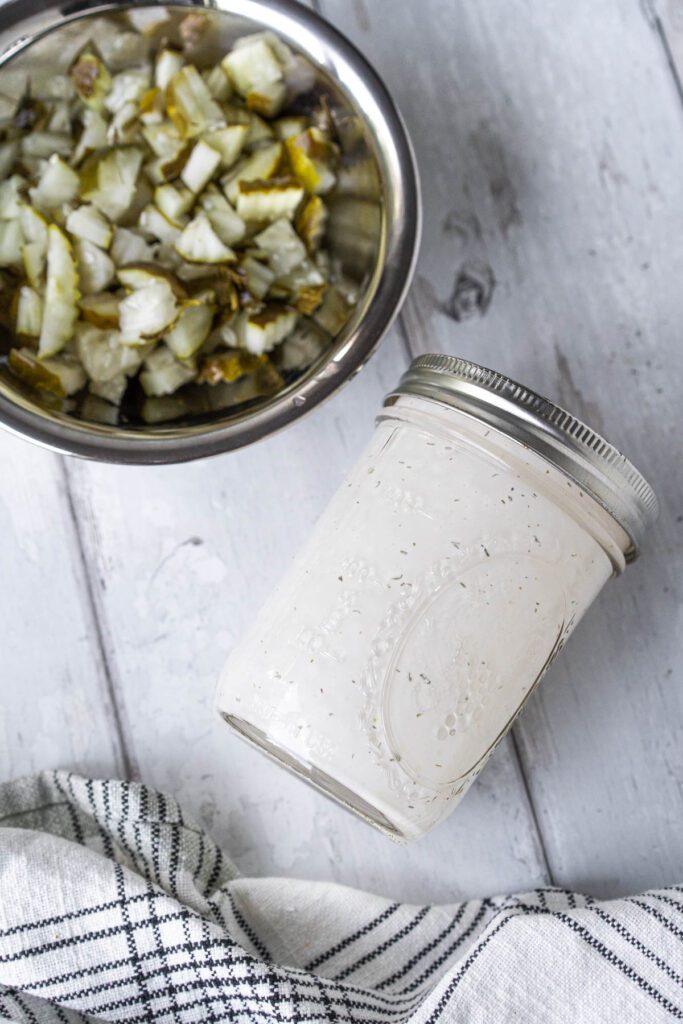 Dill Pickle Ranch Dressing Chelsea Dishes